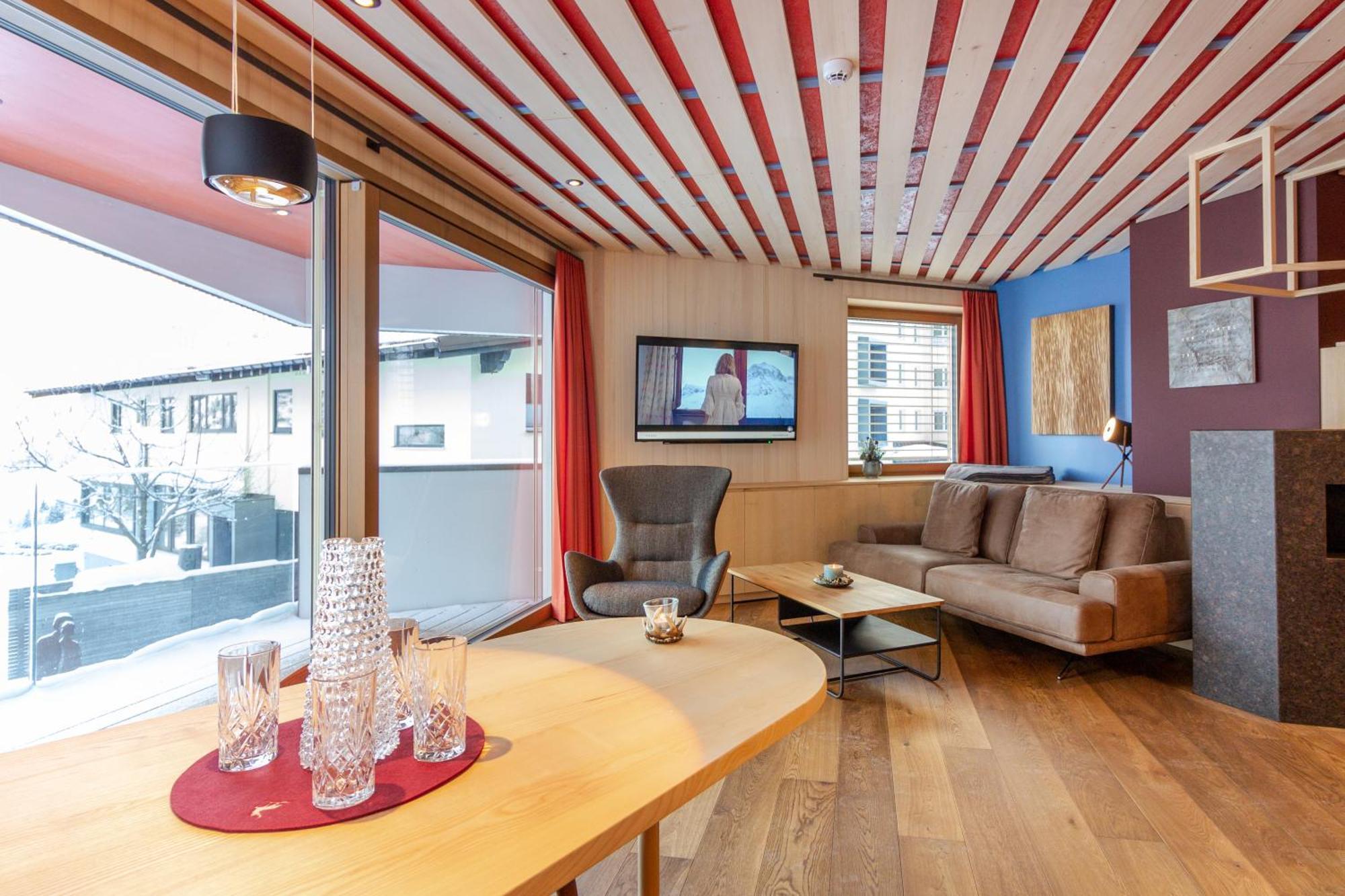 Wohlfühlhotel Hubertushof Stuben am Arlberg Exterior foto